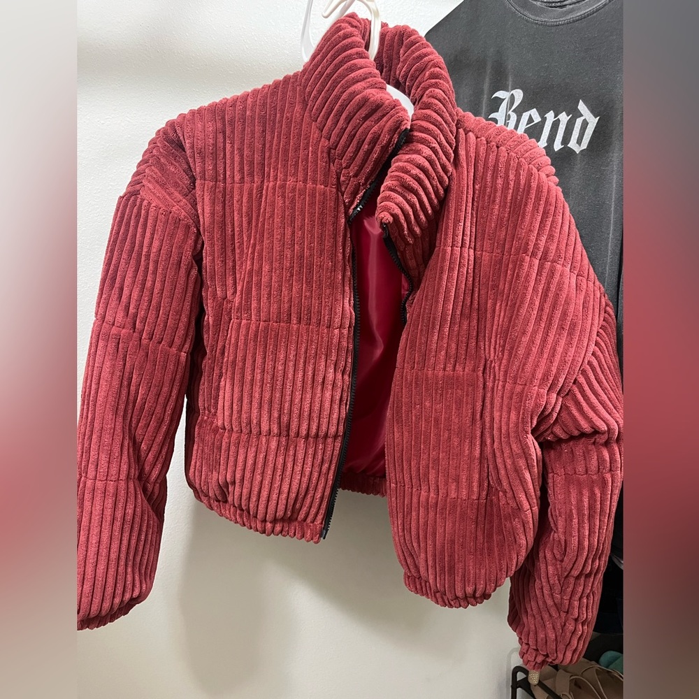 Velvet bomber jacket